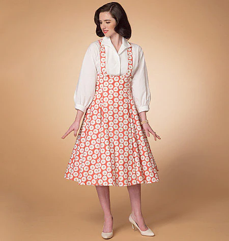 McCalls Women/Child Vintage Top & Dress M7184 - Image 3