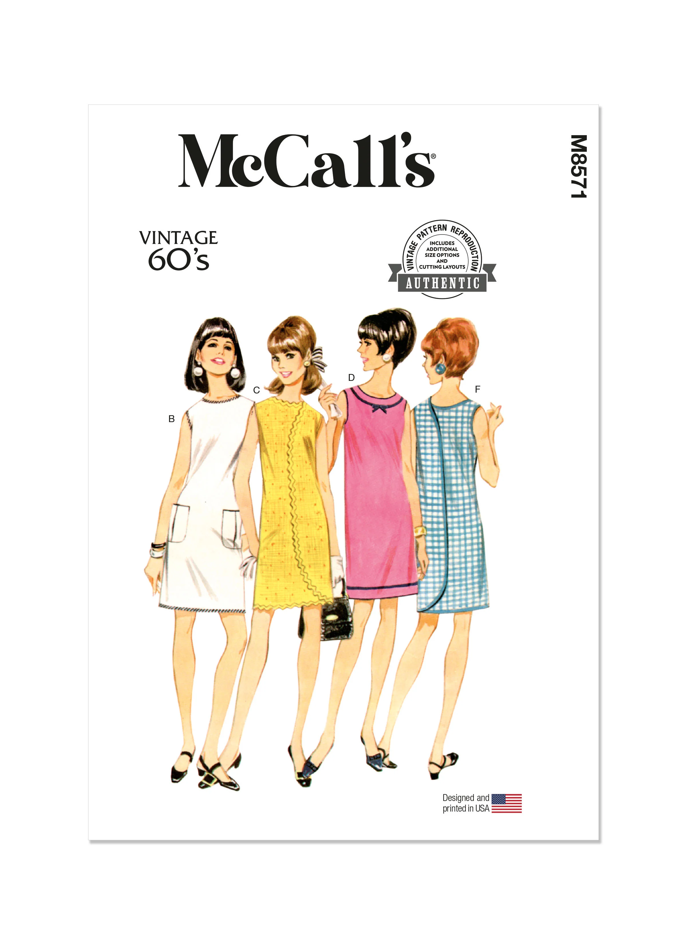 McCall's Wrap-A-Rounder Dress M8571 - Image 2