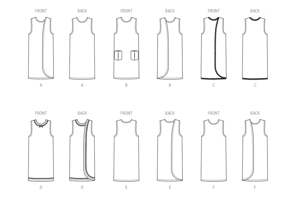 McCall's Wrap-A-Rounder Dress M8571 - Image 3