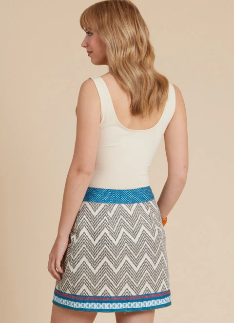 McCalls Wrap Skirts M8409 - Image 4