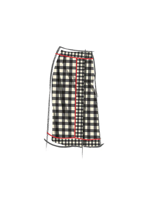 McCalls Wrap Skirts M8409 - Image 5