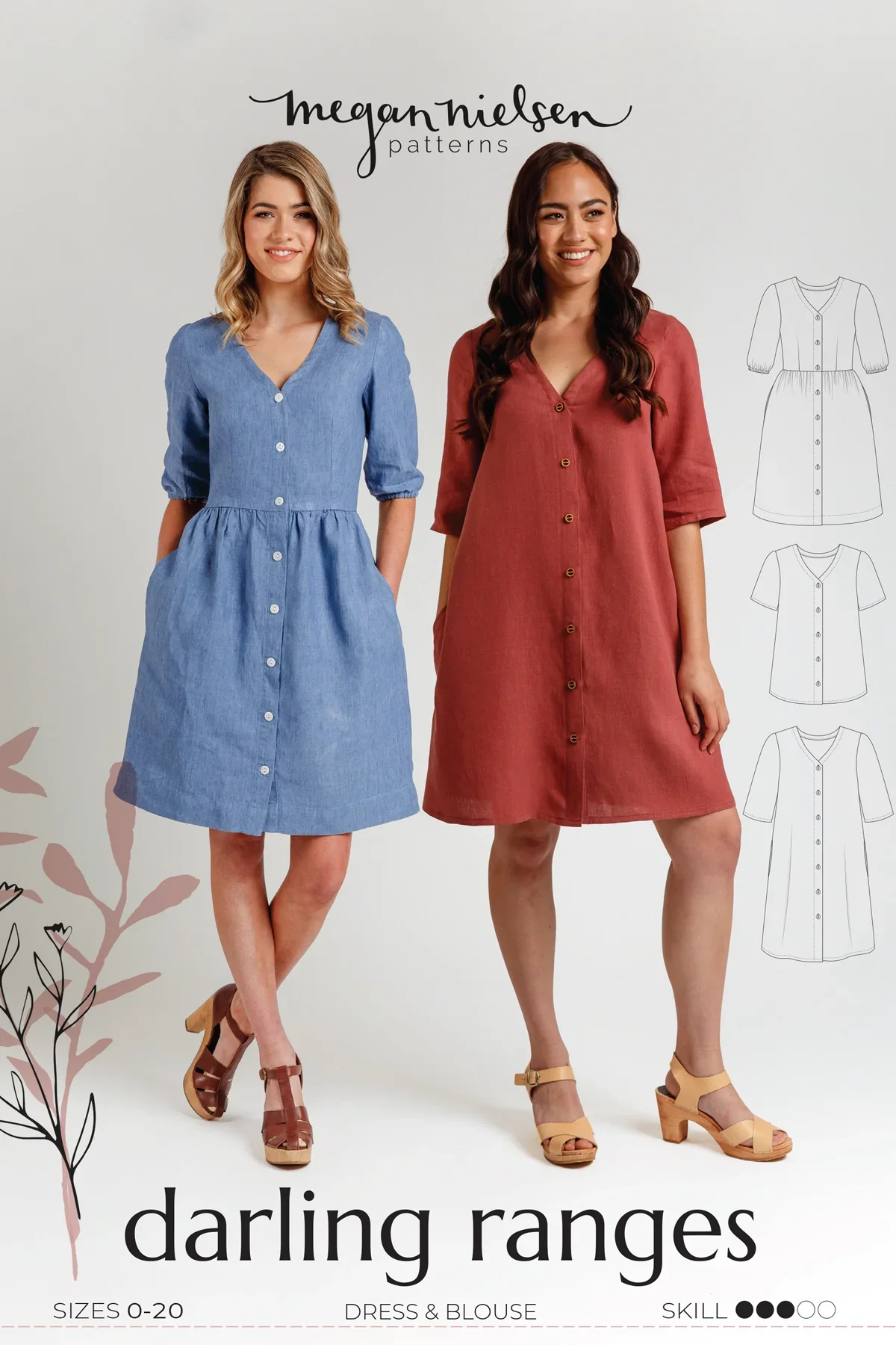 Megan Nielsen Darling Ranges Dress and Blouse - Image 21