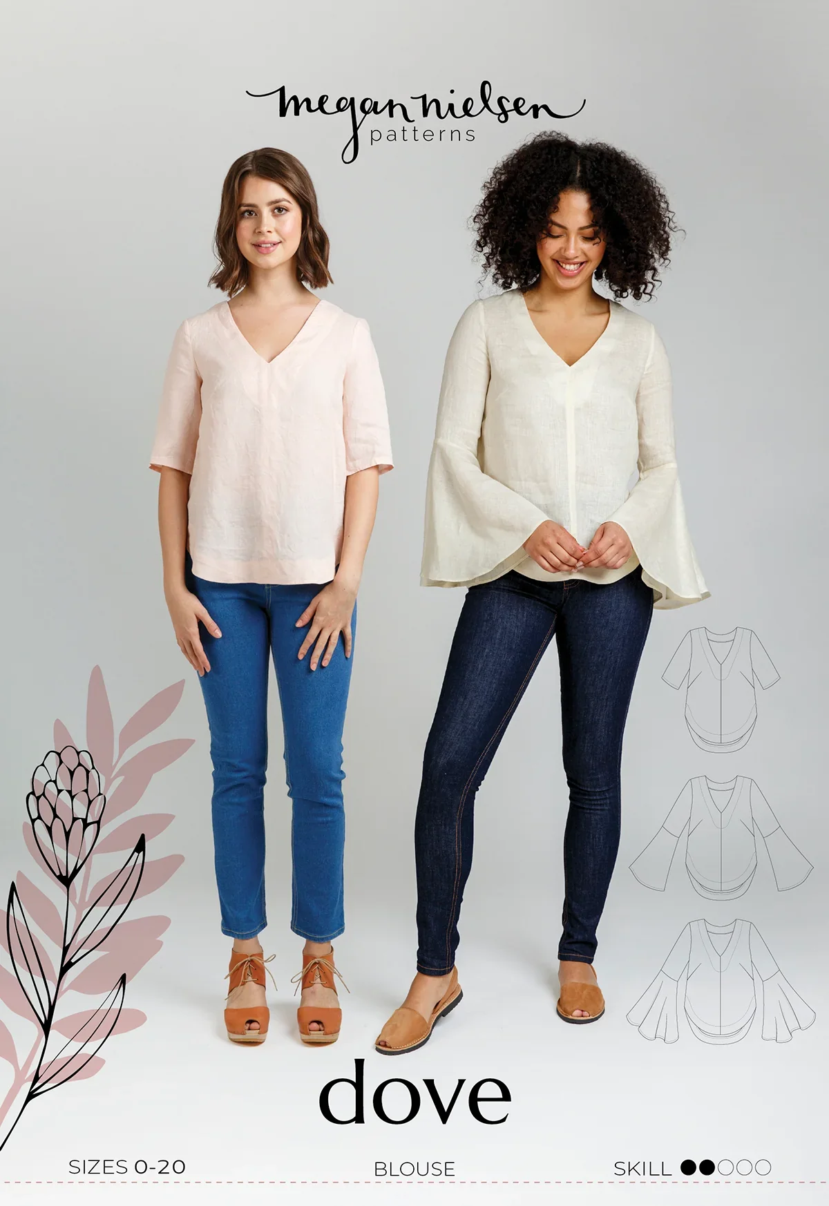 Megan Nielsen Dove Blouse - Image 16