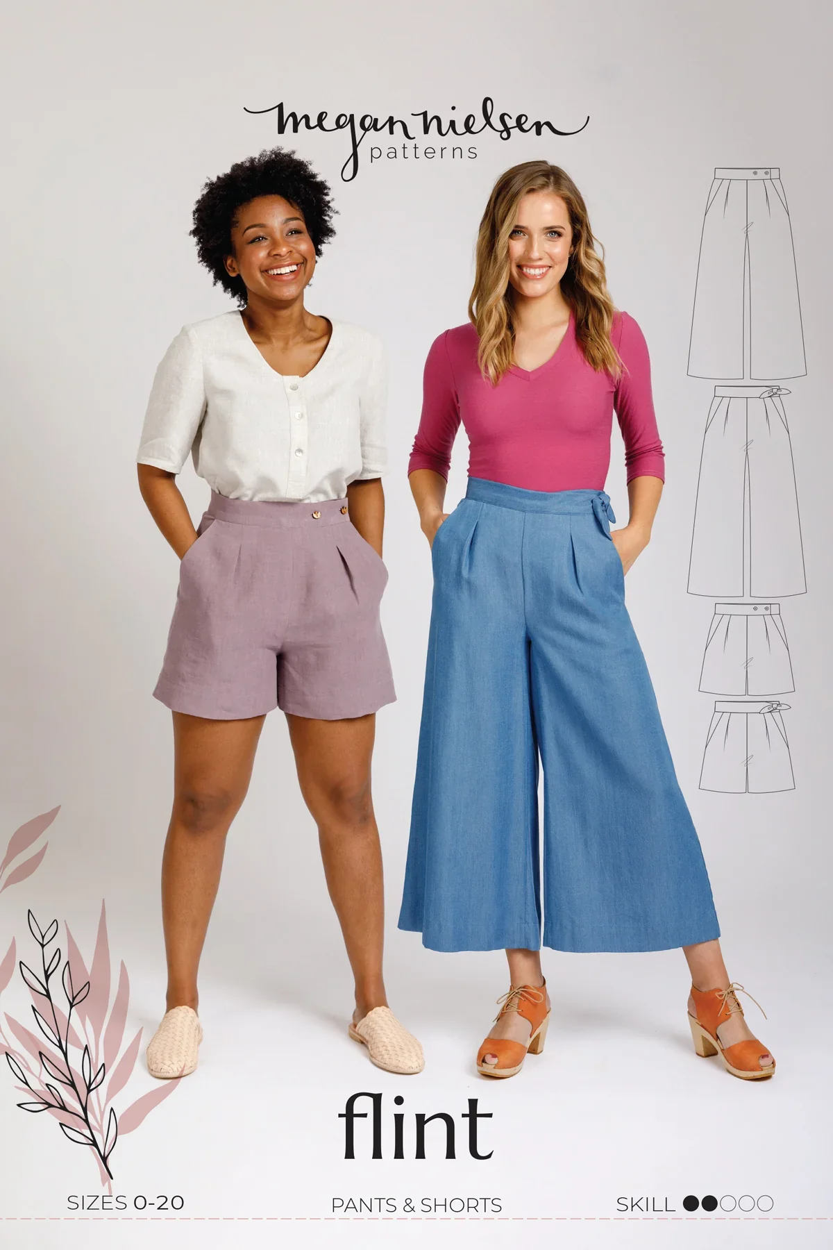 Megan Nielsen Flint Pants and Shorts - Image 18