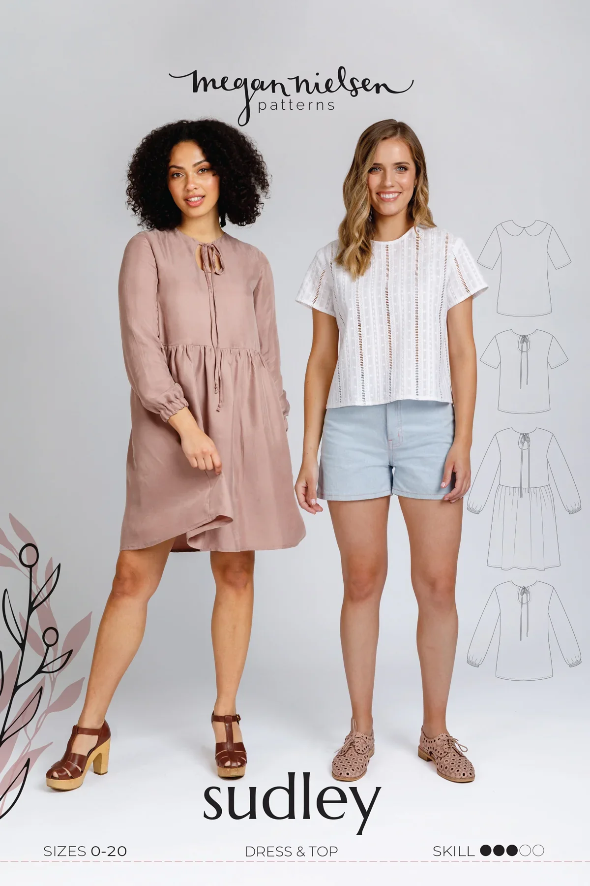 Megan Nielsen Sudley Dress and Blouse - Image 23