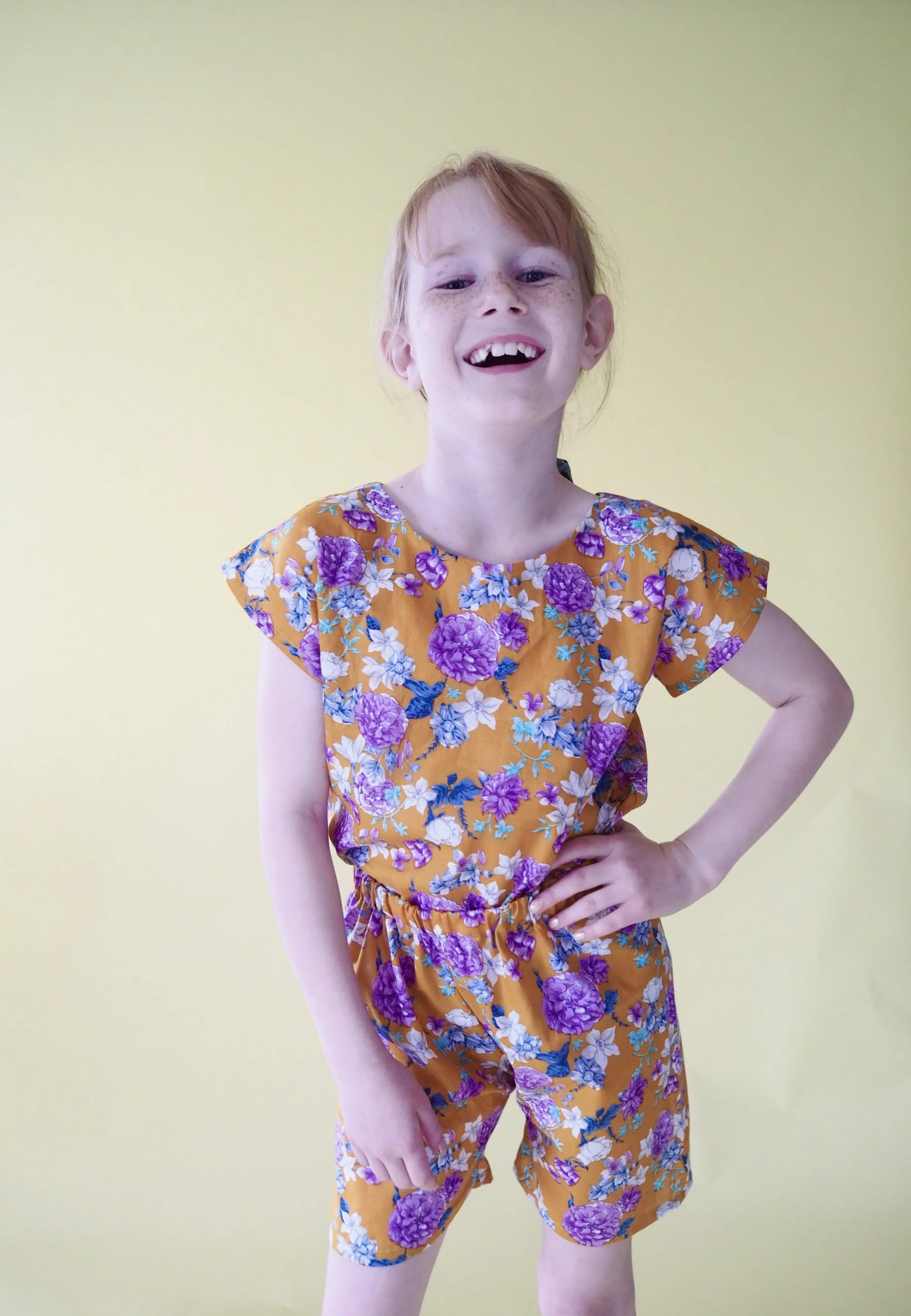 Melilot Baby/Child Mini Noobi Top and Shorts - Printed copy shop (+£5.00)