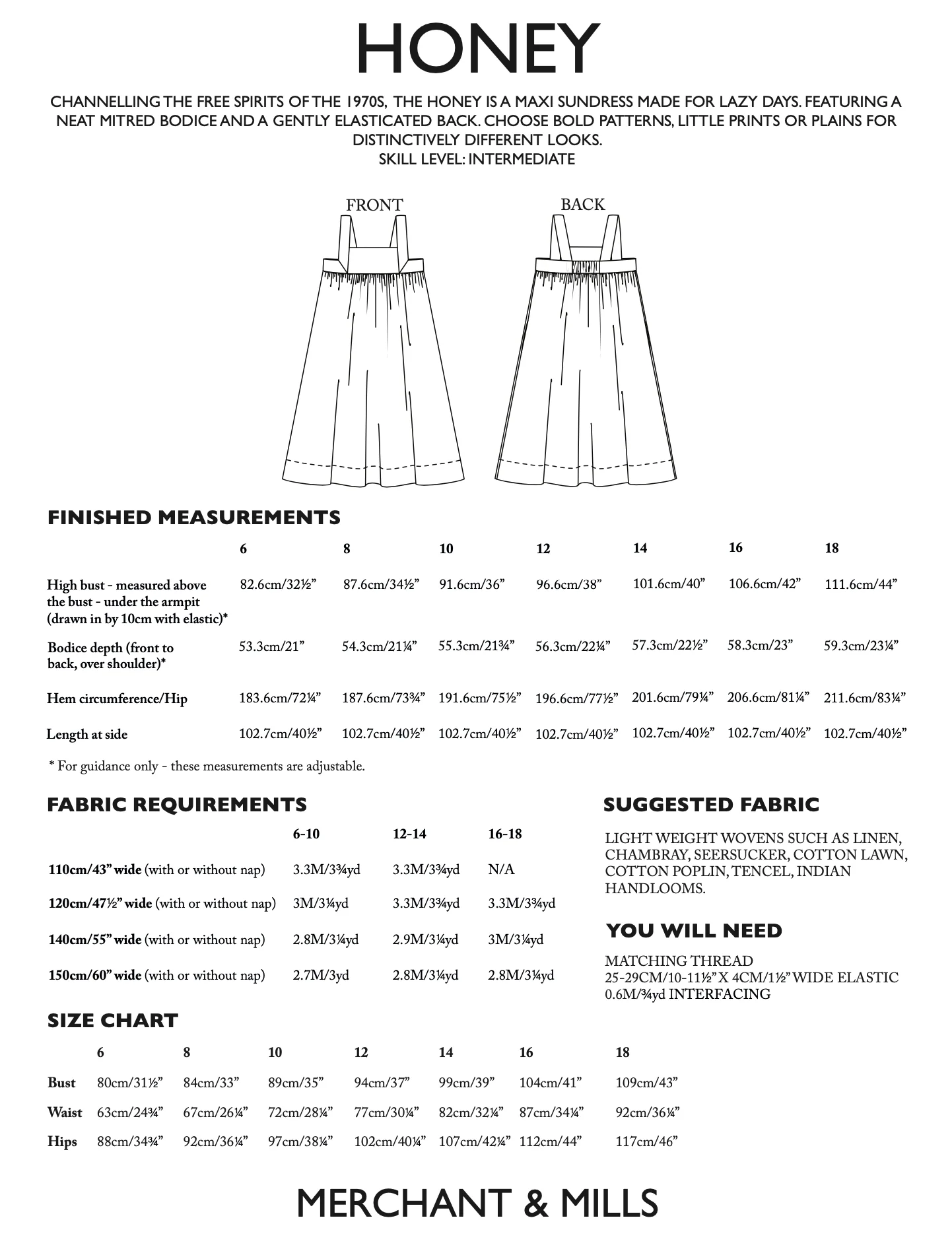 Merchant & Mills Honey Dress - Image 13