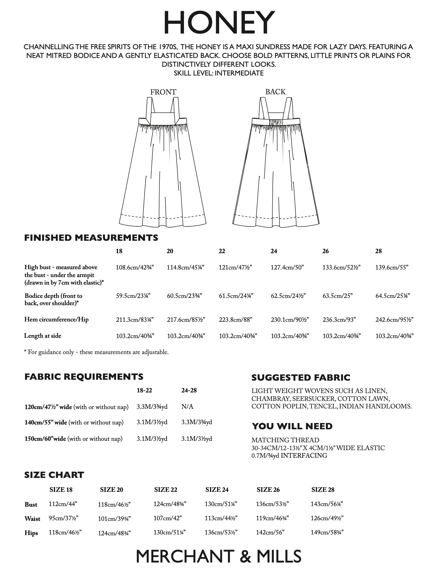 Merchant & Mills Honey Dress - Image 14