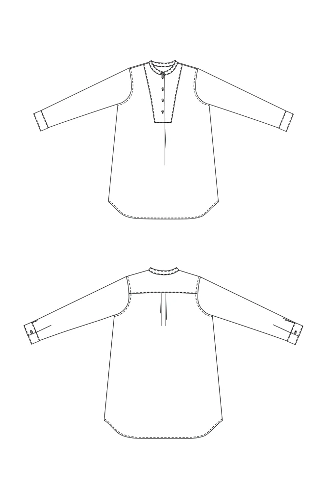 Merchant & Mills Niven Dress or Shirt - Image 11
