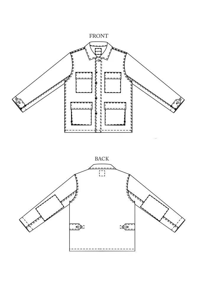 Merchant & Mills Unisex Paynter Jacket - Image 17