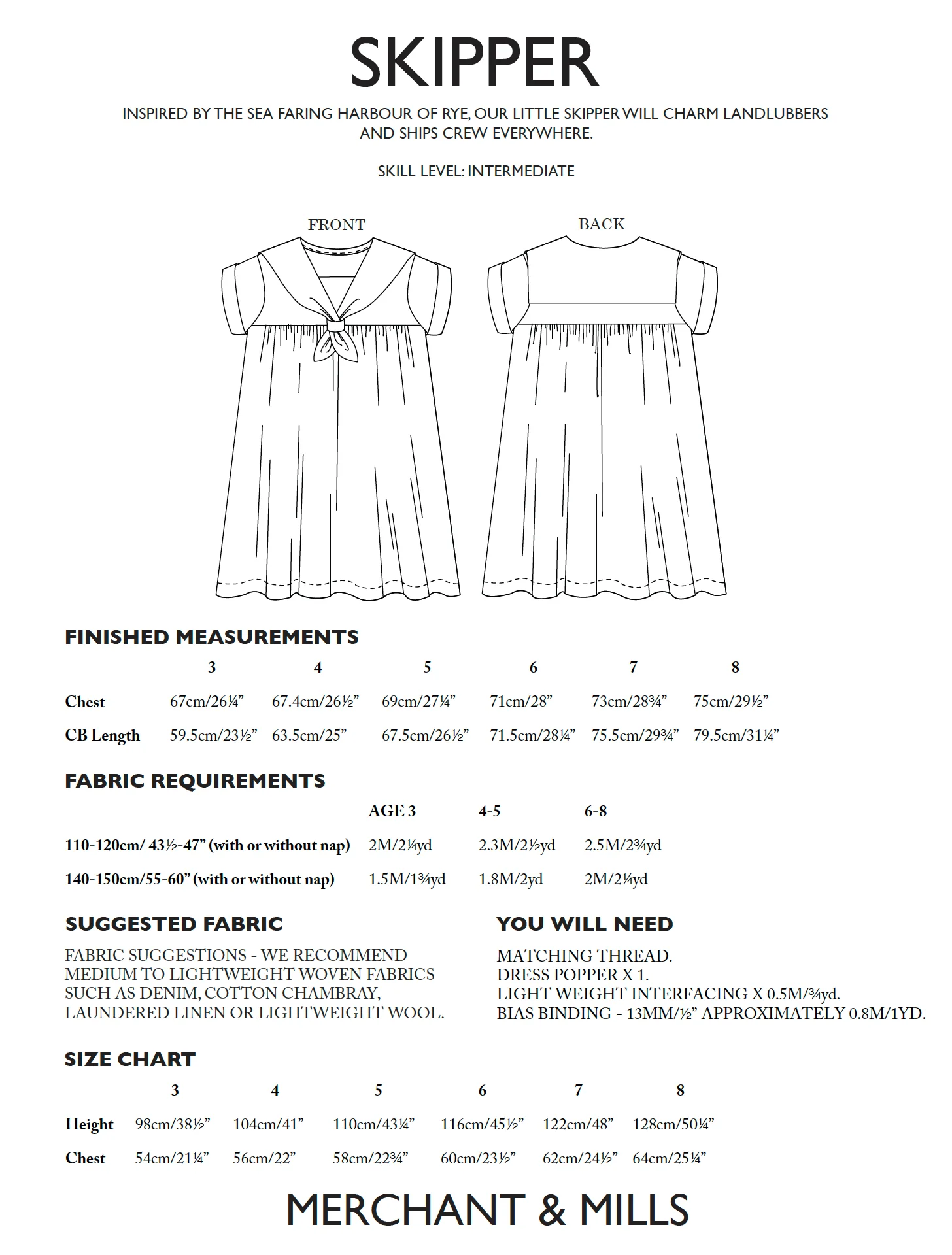 Merchant & Mills Children's Skipper Dress - Image 8