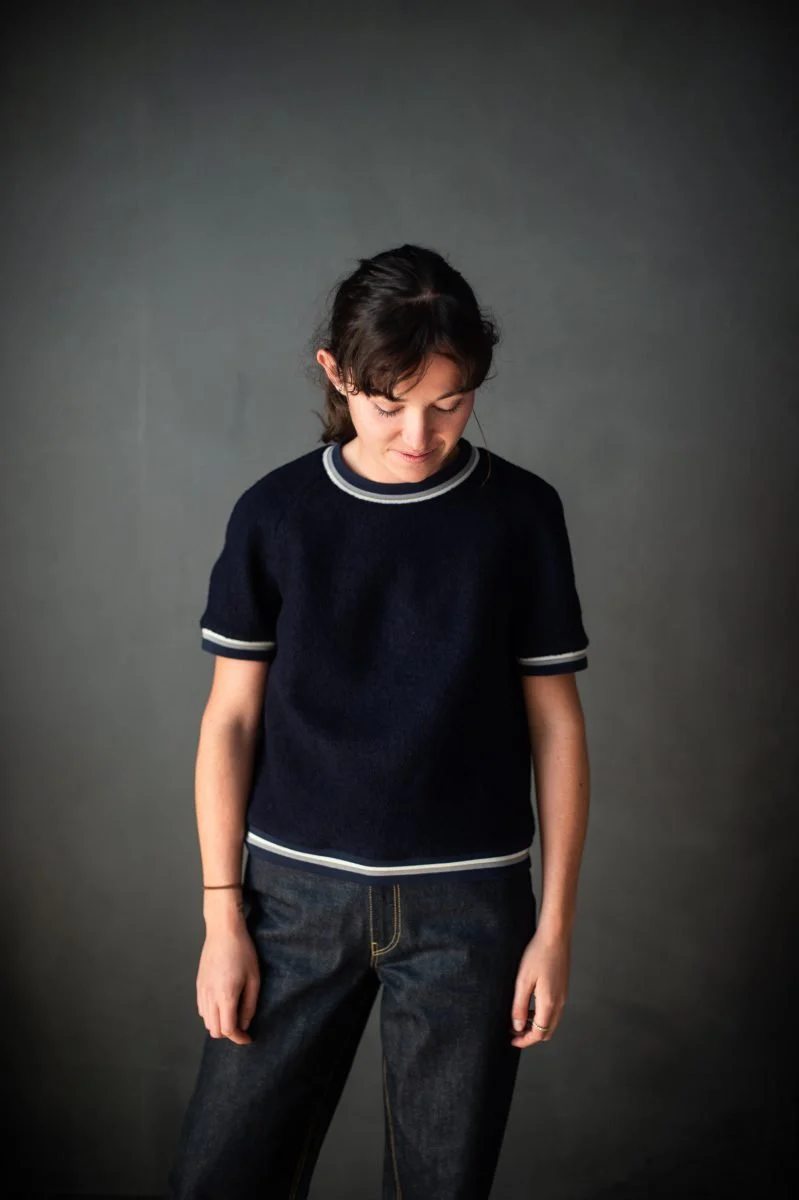 Merchant & Mills Fielder Crew Neck Addition - Printed copy shop (+£5.00)