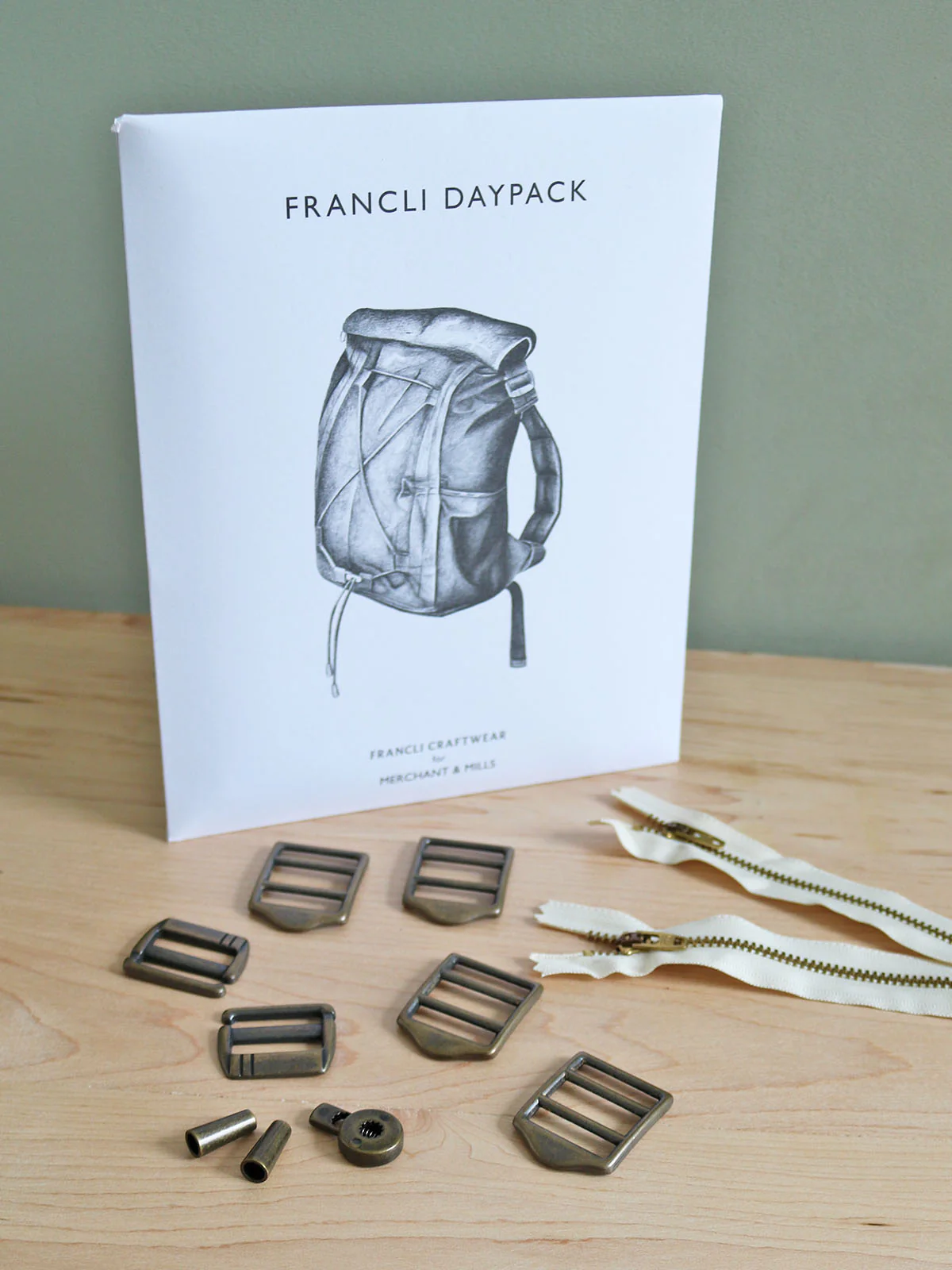 Merchant & Mills Francli Pattern and Hardware Kit Bundle - Image 8