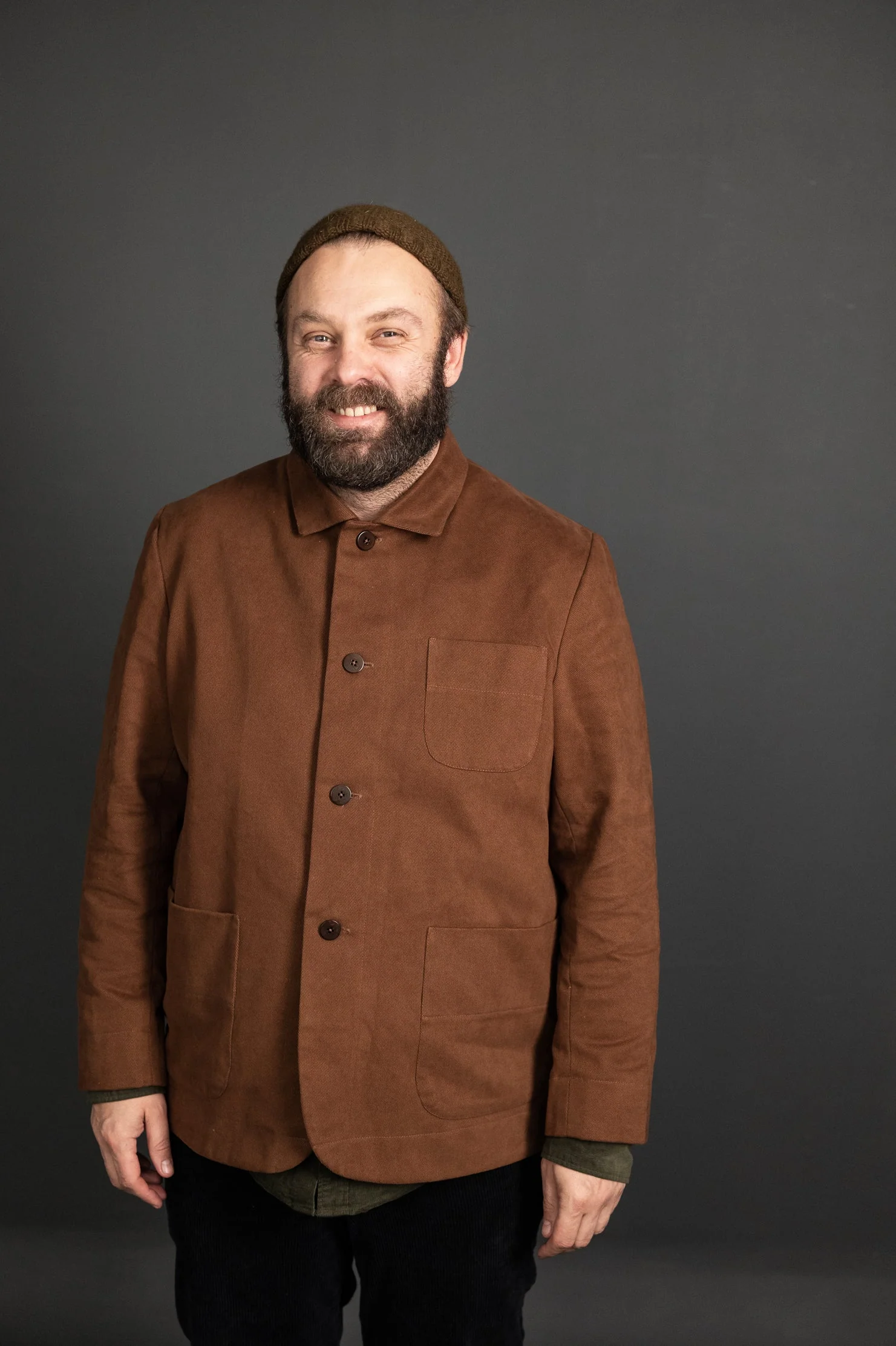 Merchant & Mills Men's Foreman Jacket - Printed copy shop (+£7.00)