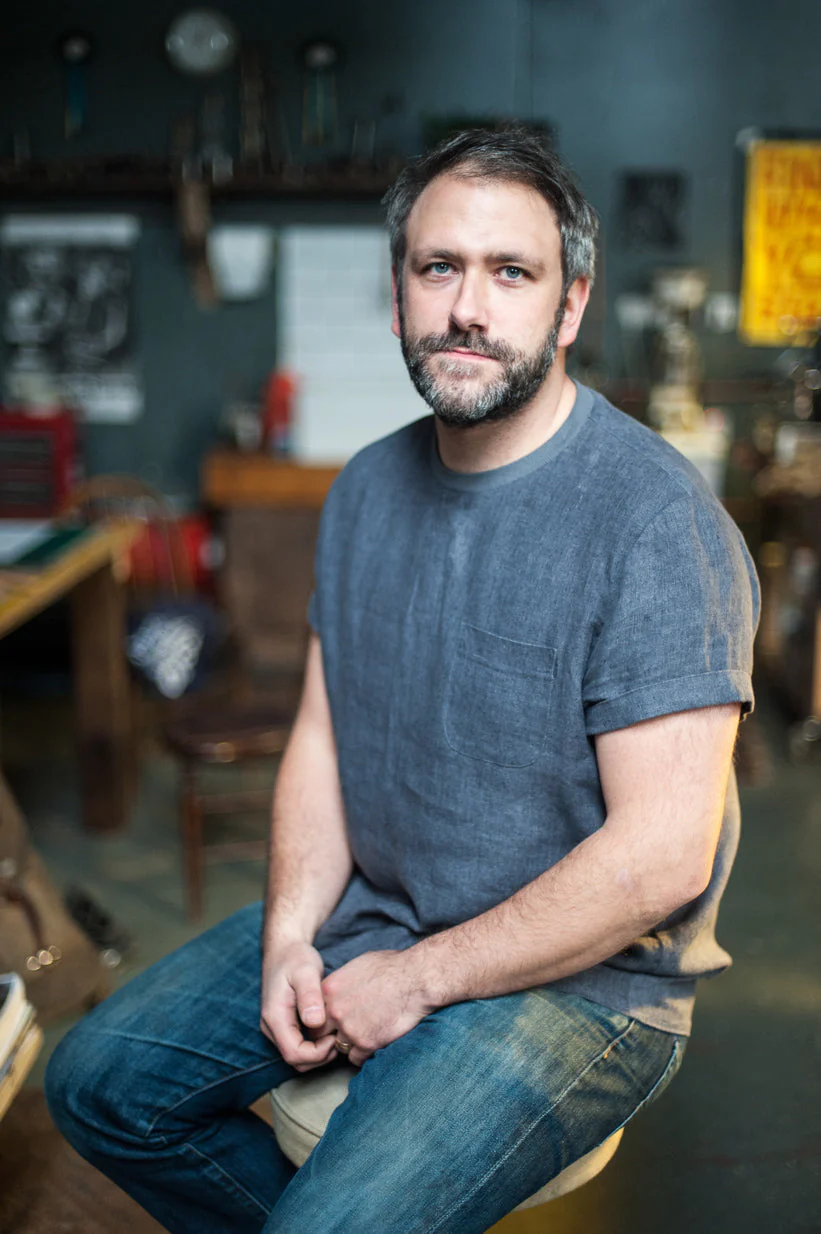 Merchant & Mills Men's Tee Shirt - Printed copy shop (+£5.00)