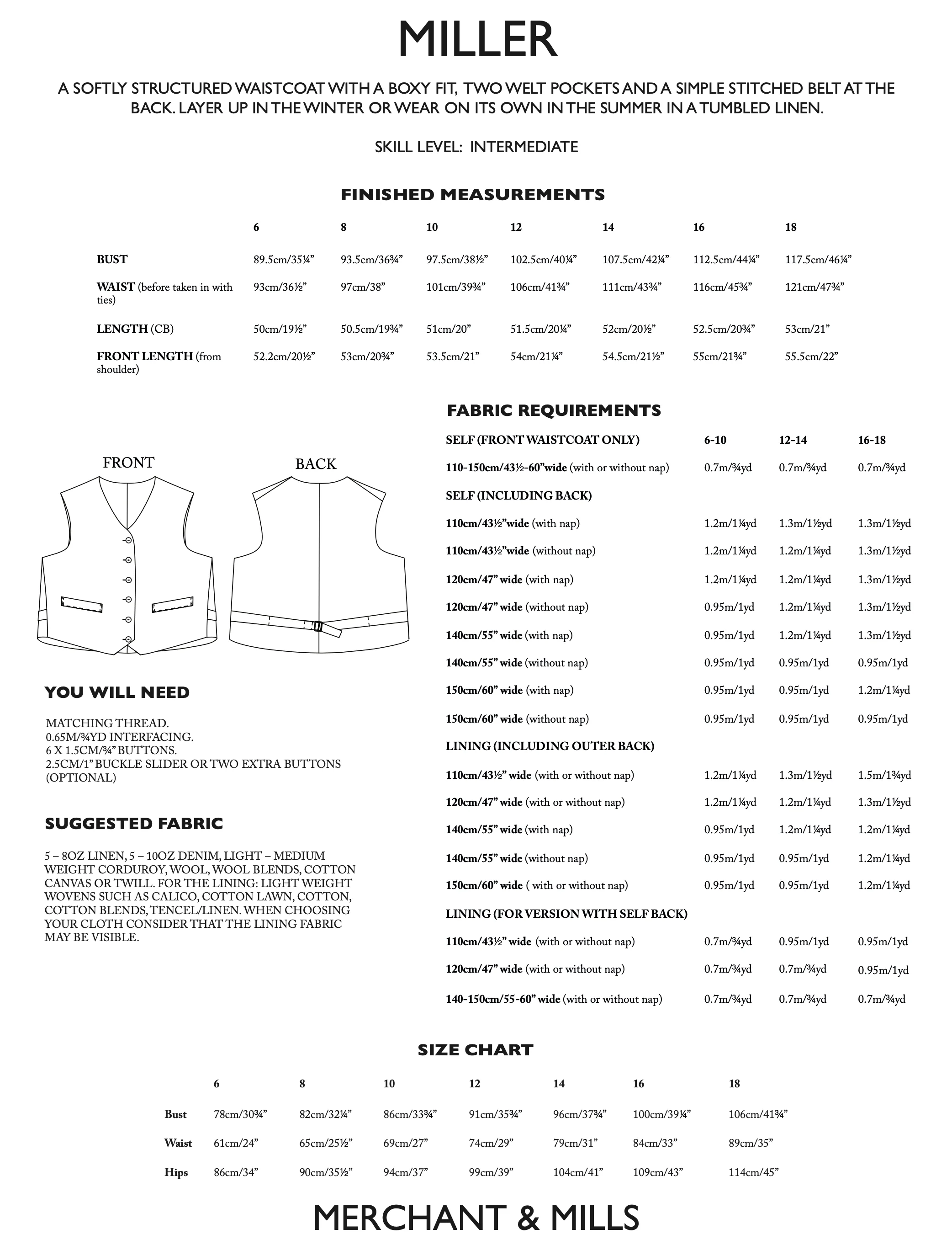 Merchant & Mills Miller Waistcoat - Image 21