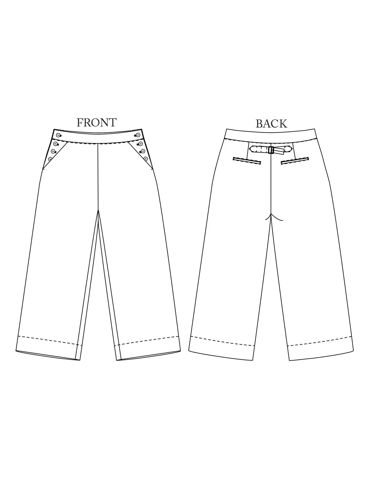 Merchant & Mills Quinn Trousers - Image 11