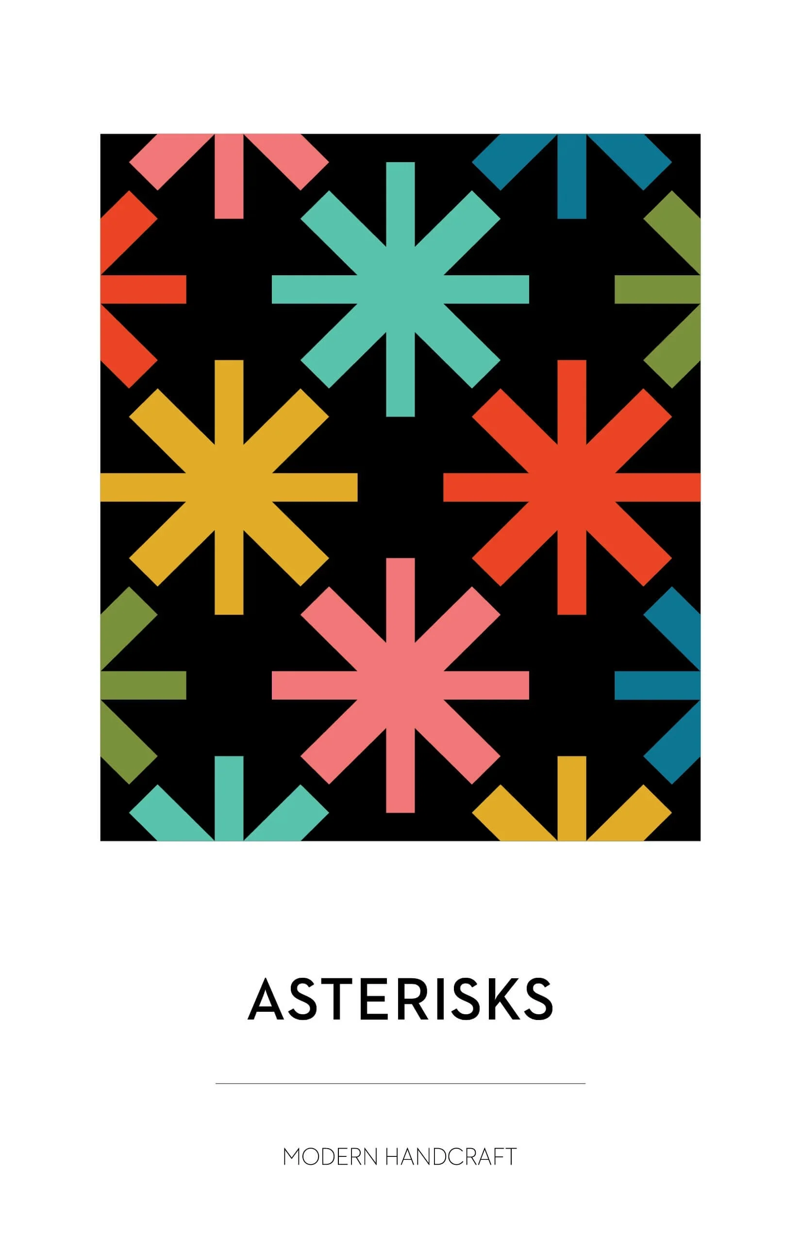 Modern Handcraft Asterisks Quilt - Image 8