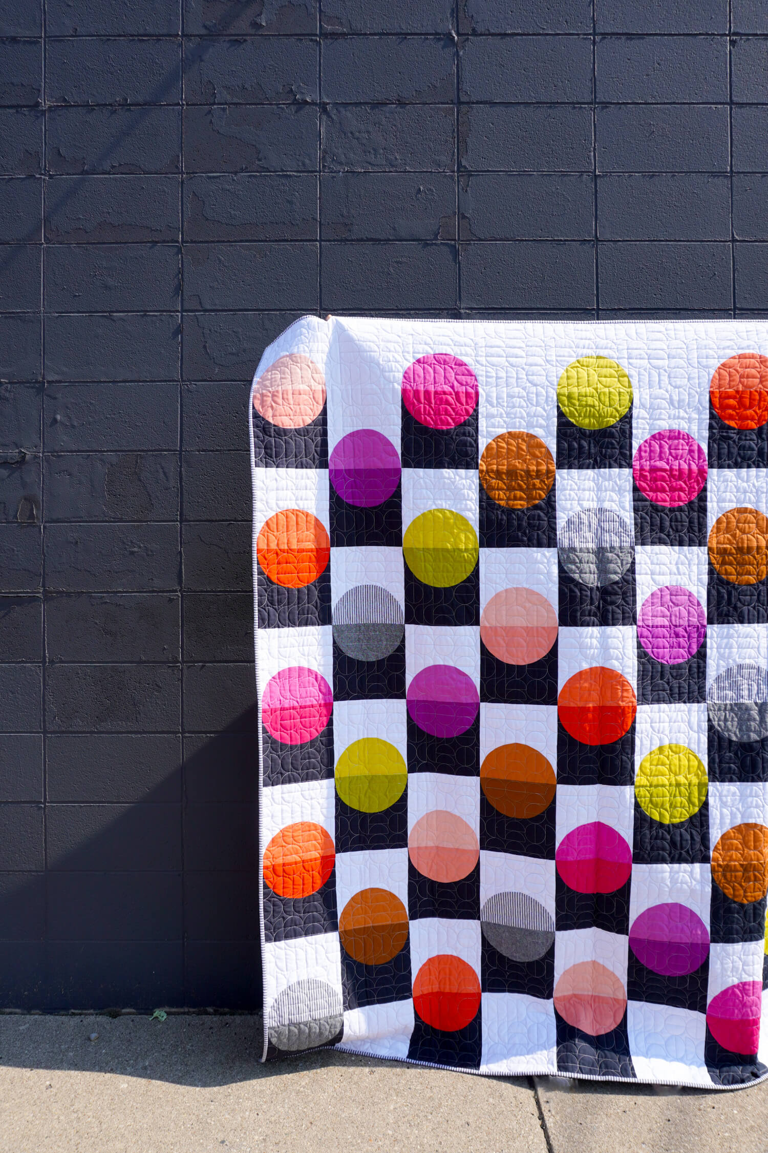 Modern Handcraft Checkers Quilt