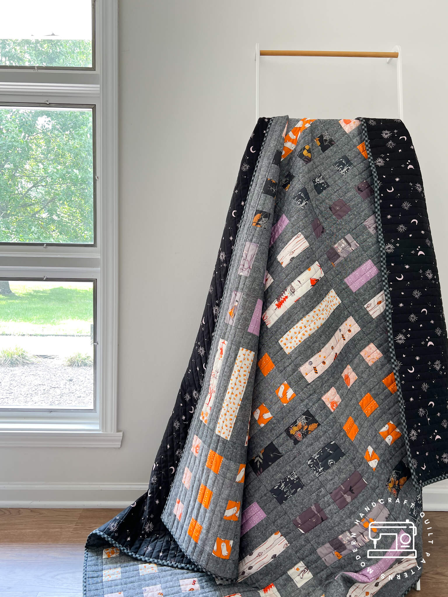 Modern Handcraft Dot and Dash Quilt - Image 2
