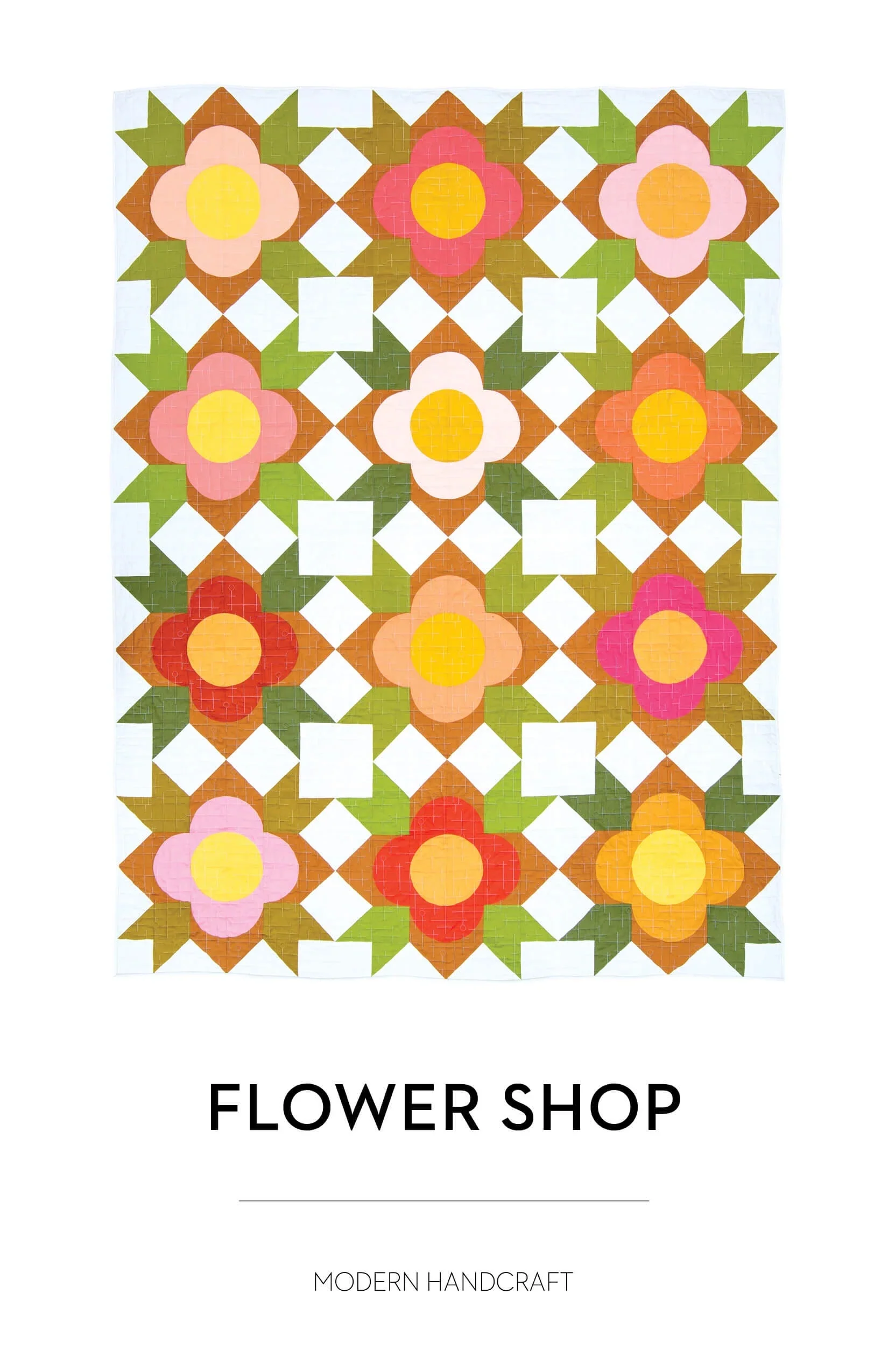 Modern Handcraft Flower Shop Quilt - Image 7