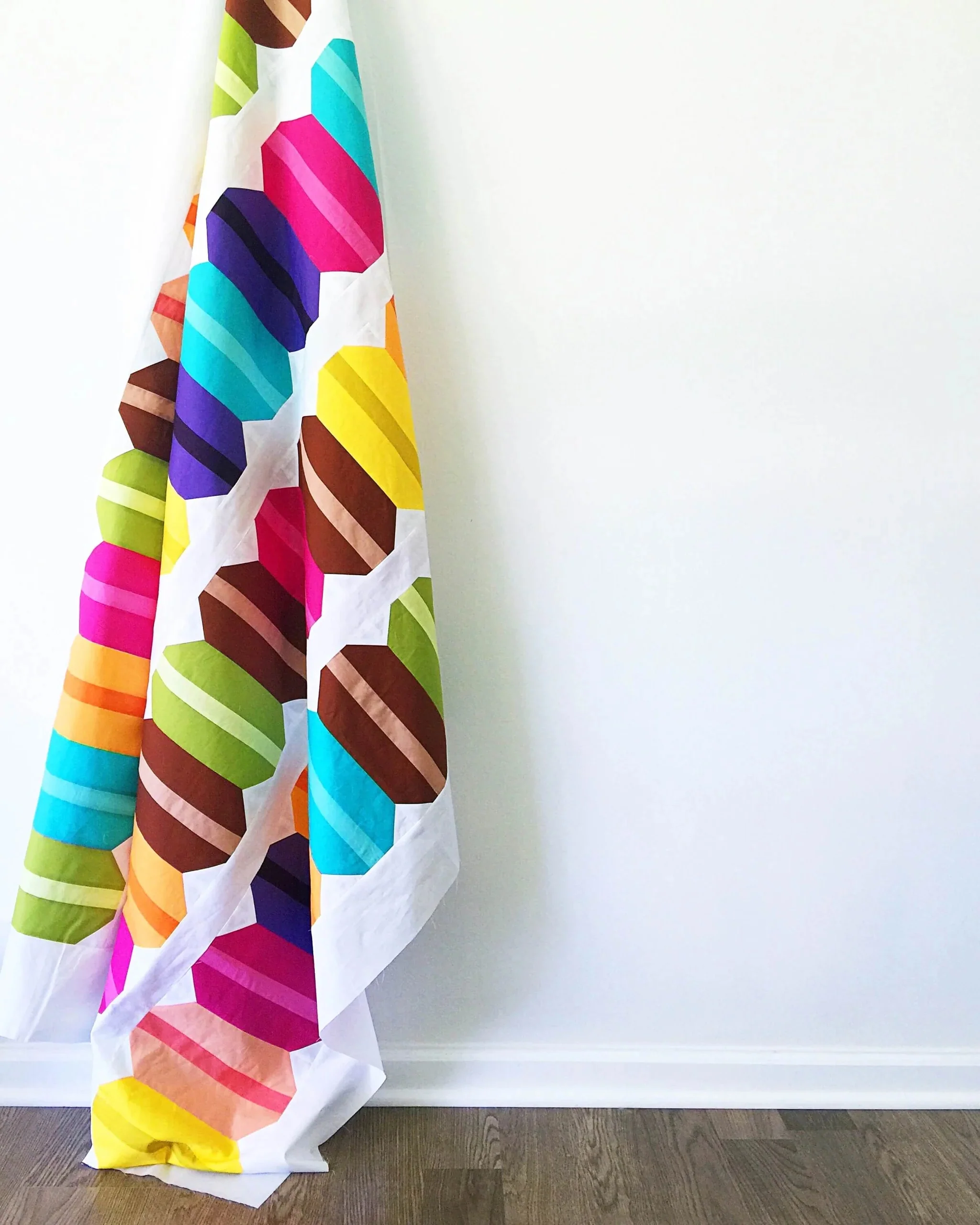 Modern Handcraft French Macaron Quilt - Image 5