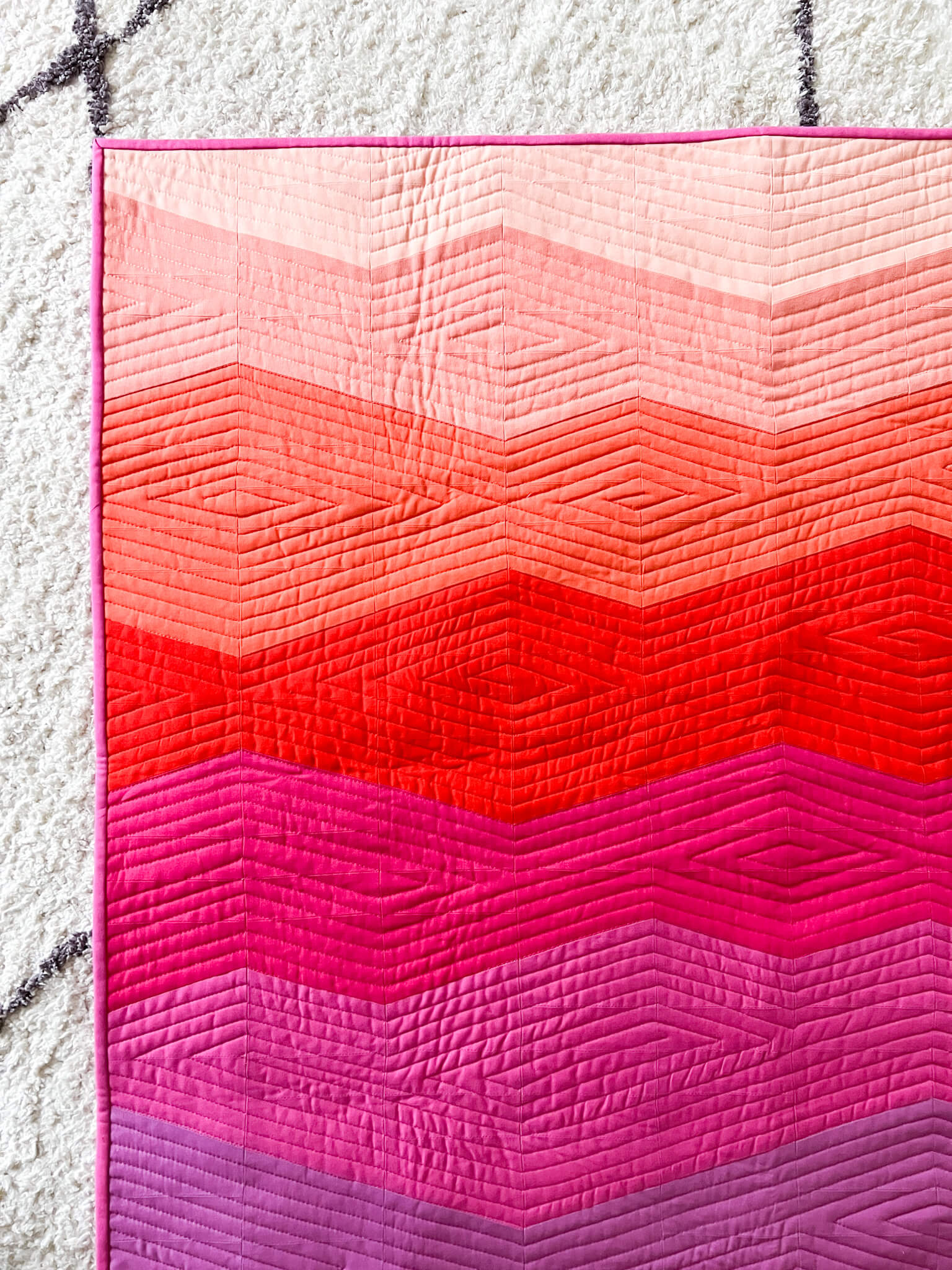 Modern Handcraft Ranges Quilt - Image 3