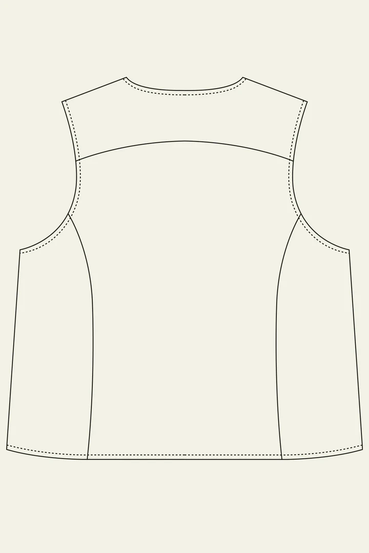 Modern Sewing Co. Devon Waistcoat - Image 13