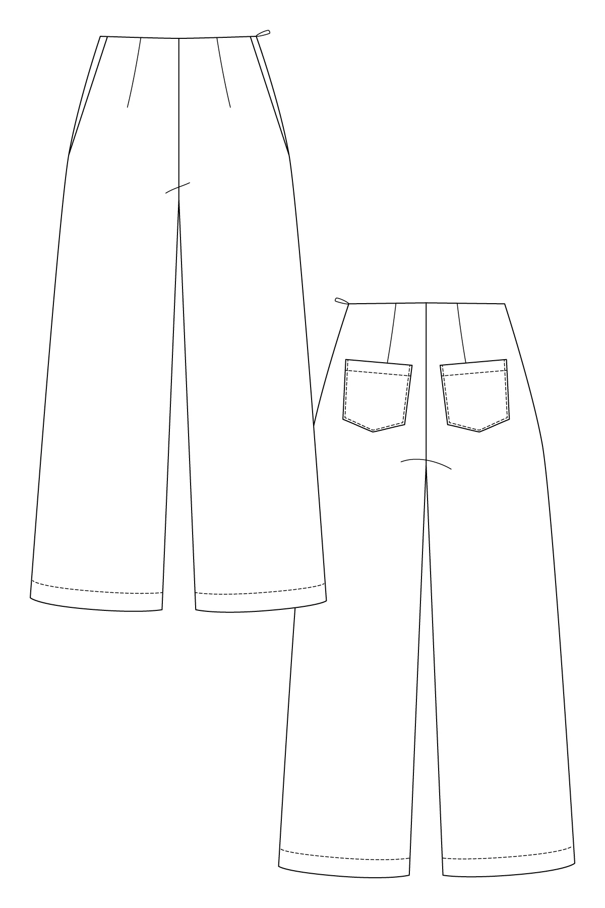 Named Airi Wide Leg Trousers - Image 5