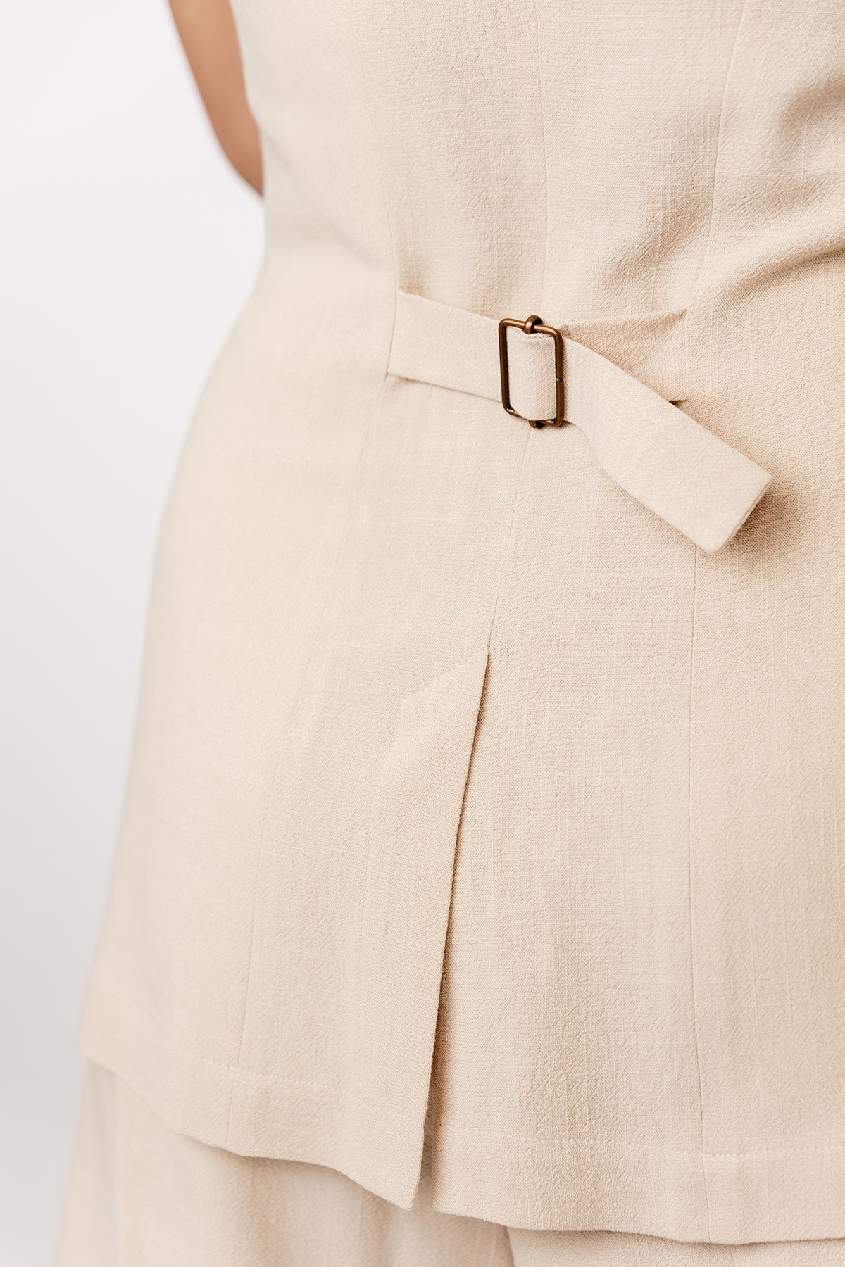 Named Asteri Button-down Dress and Vest - Image 9