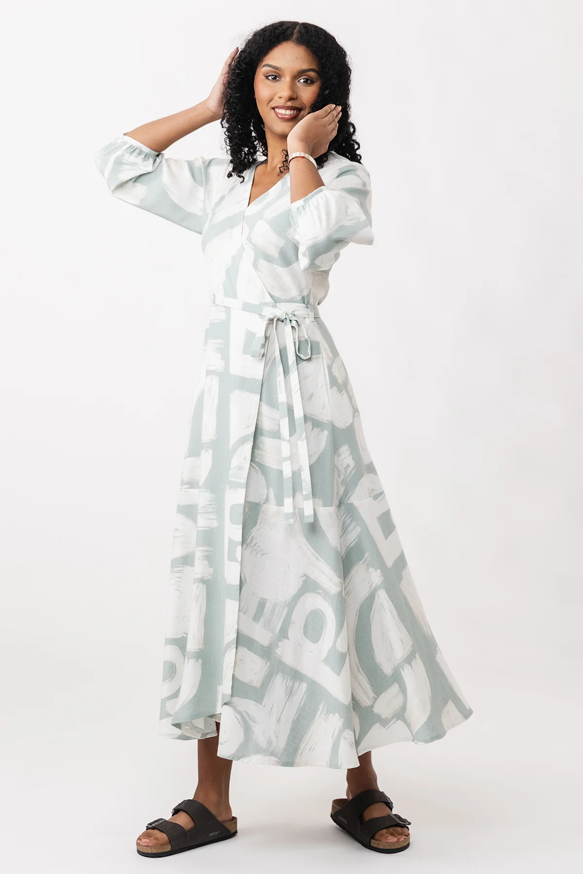 Named Hali Wrap Dress - Image 2