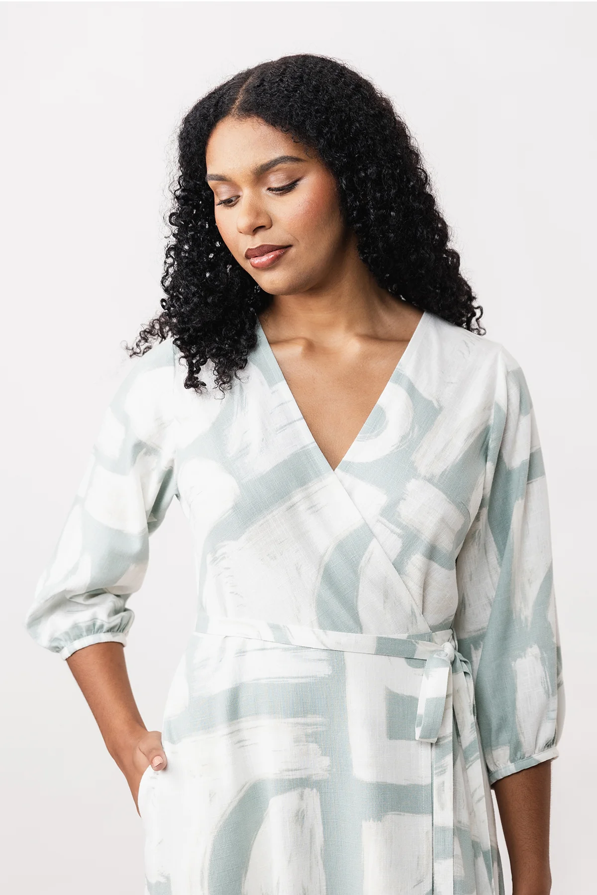 Named Hali Wrap Dress - Image 4