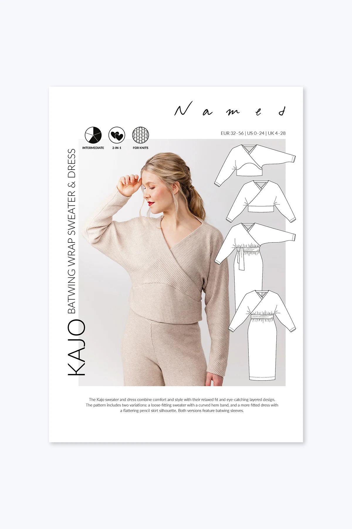 Named Kajo Wrap Sweater and Dress - Image 13