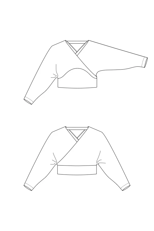 Named Kajo Wrap Sweater and Dress - Image 14