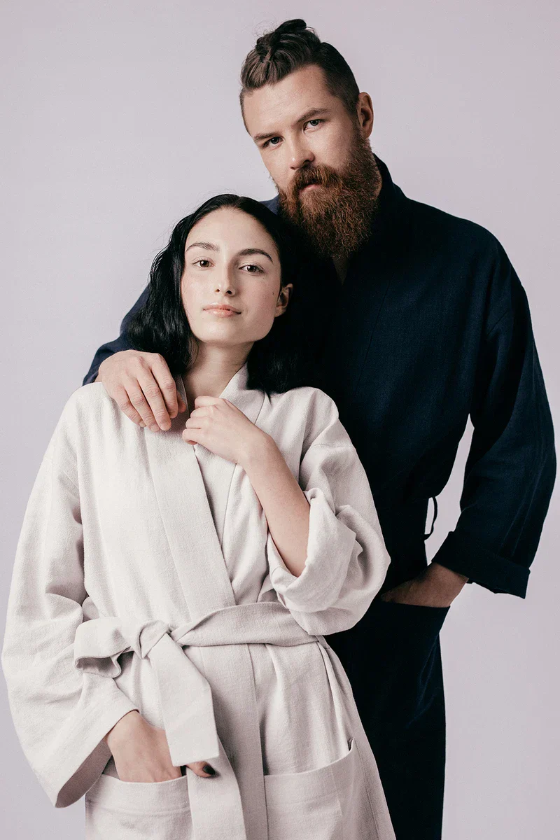 Named Lahja Unisex Dressing Gown - Printed copy shop (+£7.00)