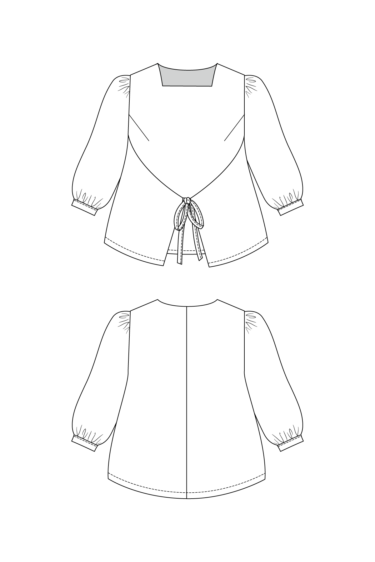 Named Lilja Dress, Pinafore and Blouse - Image 21