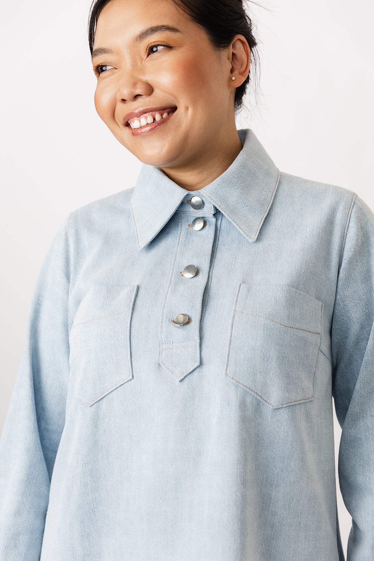 Named Loviisa Denim Dress - Image 5