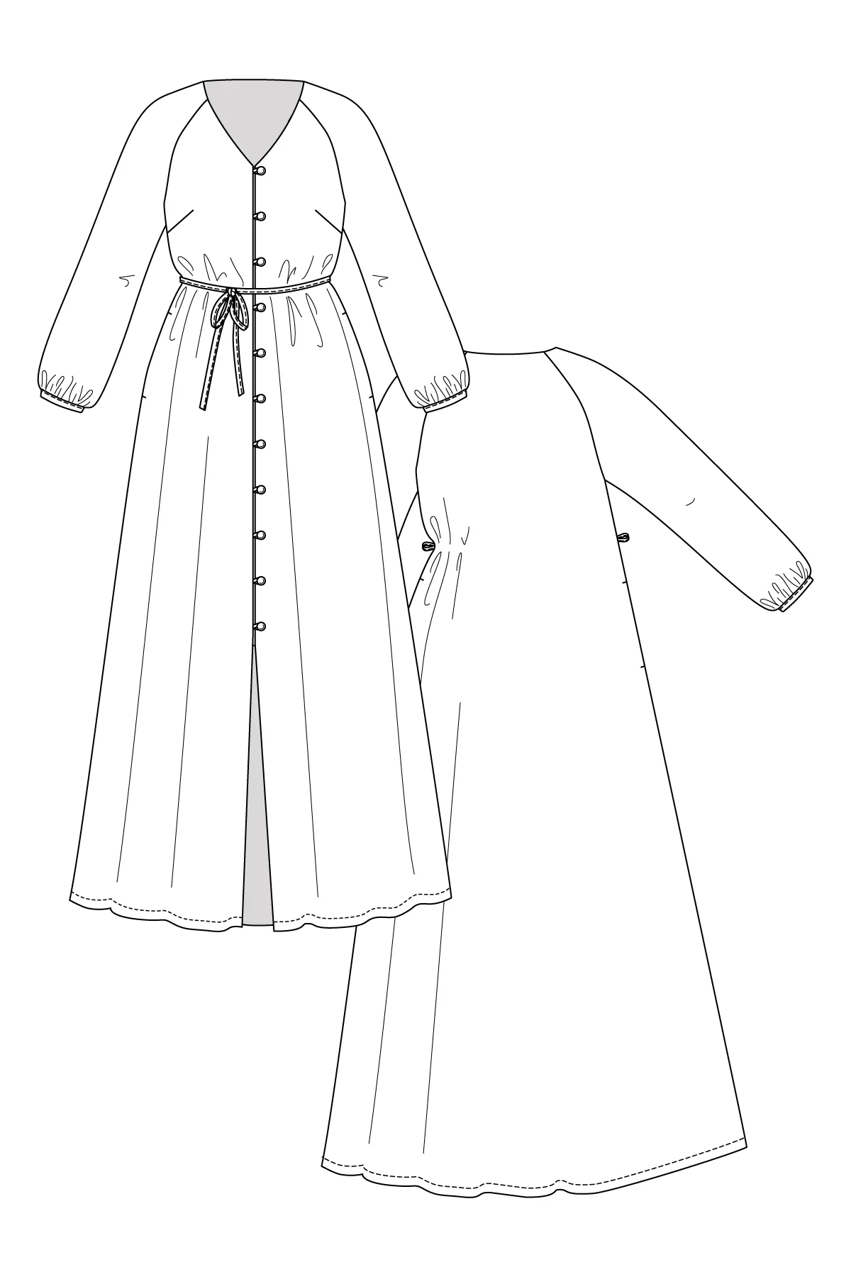 Named Maite Raglan Tunic and Dress - Image 19