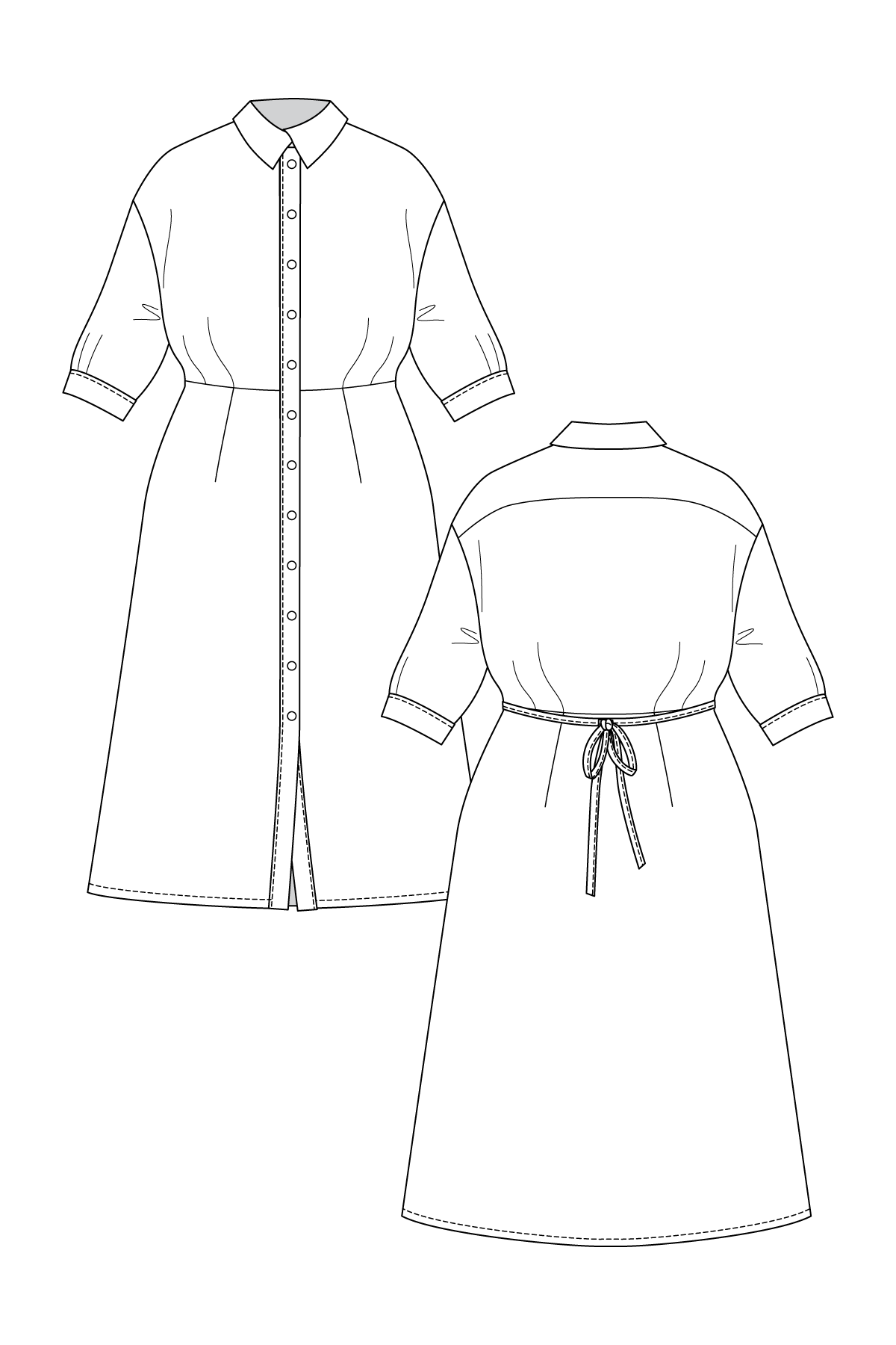 Named Silmu Shirt and Shirt Dress - Image 23