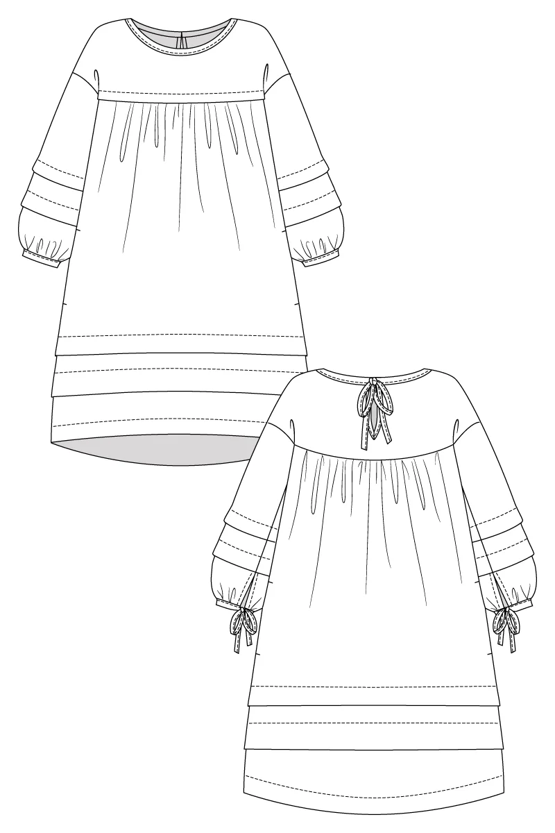 Named Syli Dress and Blouse - Image 15