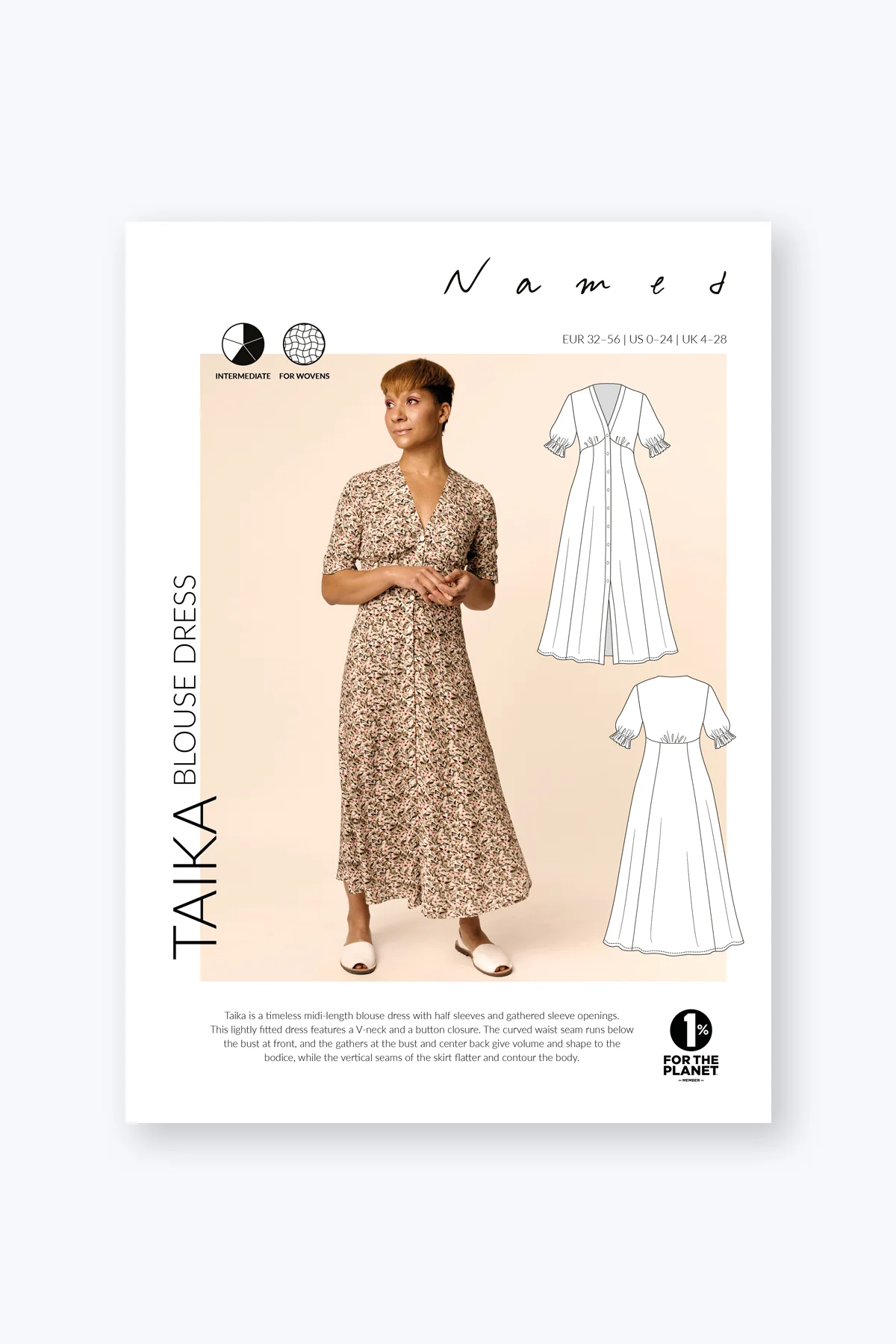 Named Taika Blouse Dress - Image 6