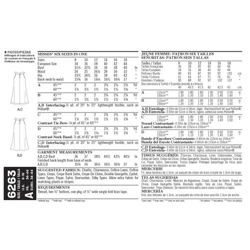 New Look A-Line Dress N6263 - Image 5