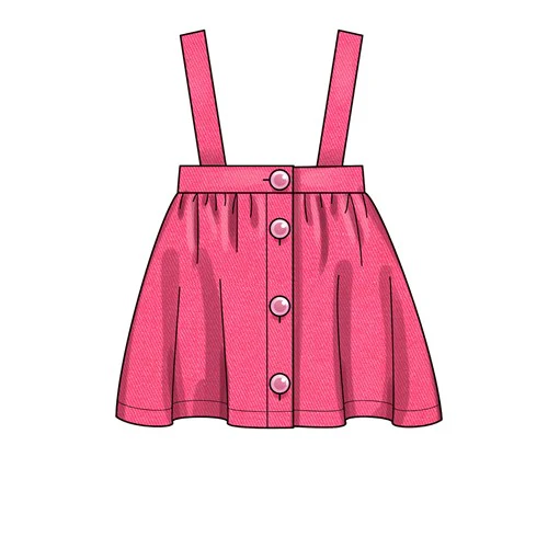 New Look Baby/Child Skirt and Top N6664 - Image 4