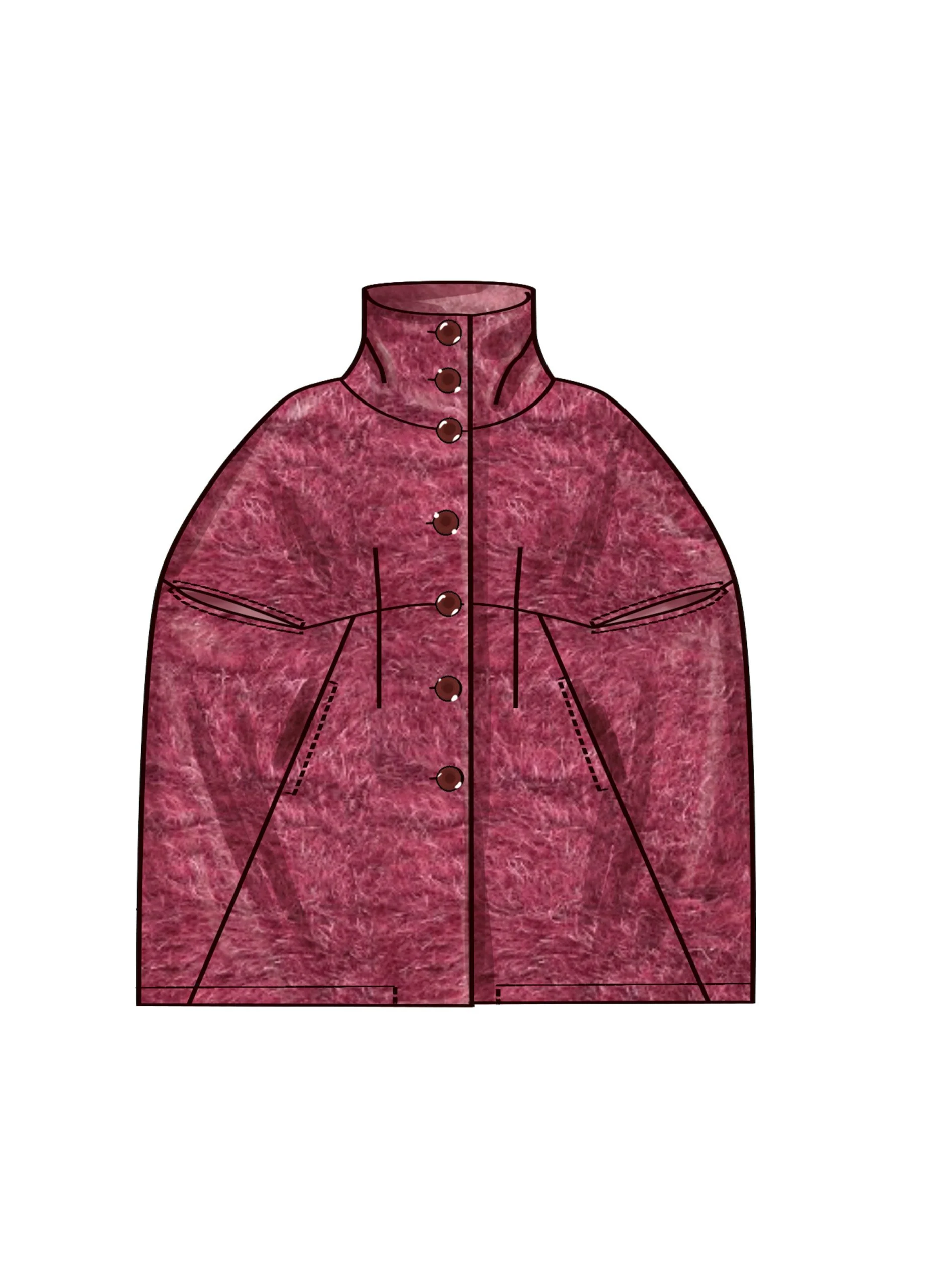 New Look Cape N6768 - Image 6