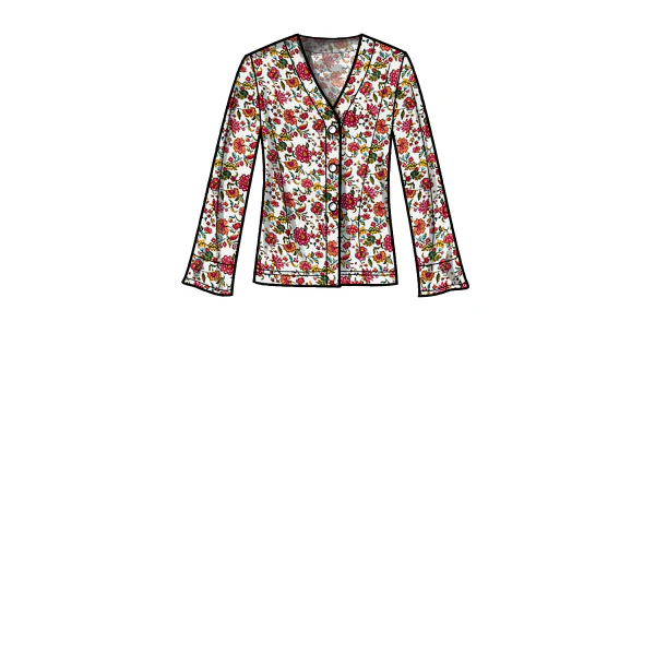 New Look Cardigan Jacket and Trousers N6711 - Image 3