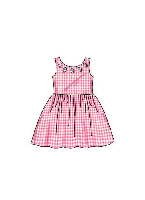 New Look Child Dress N6763 - Image 4