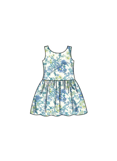 New Look Child Dress N6763 - Image 5