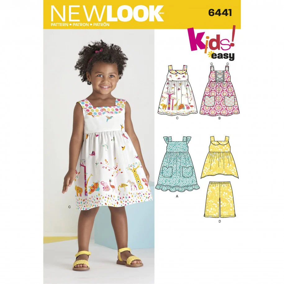 New Look Child Dresses, Top & Trousers N6441 - Image 2