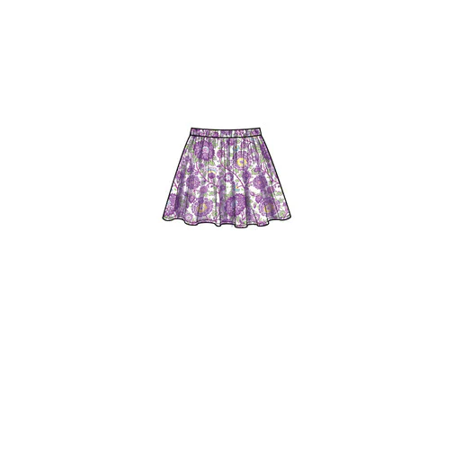 New Look Child Hoodie and Skirts N6747 - Image 4