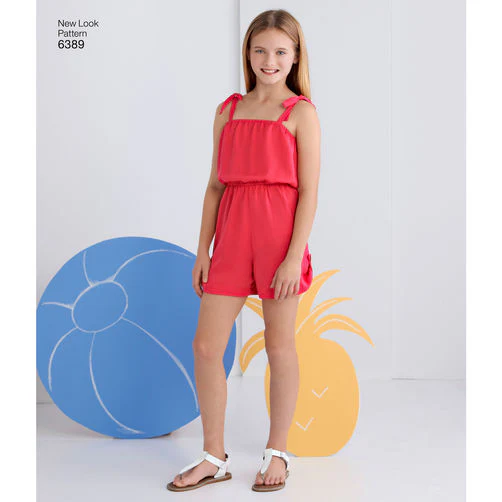 New Look Child Jumpsuit & Dress N6389 - Image 3